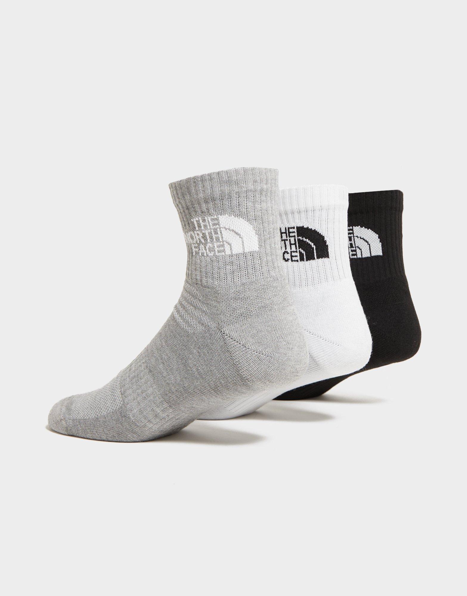 The North Face 3-Pack Quarter Socks