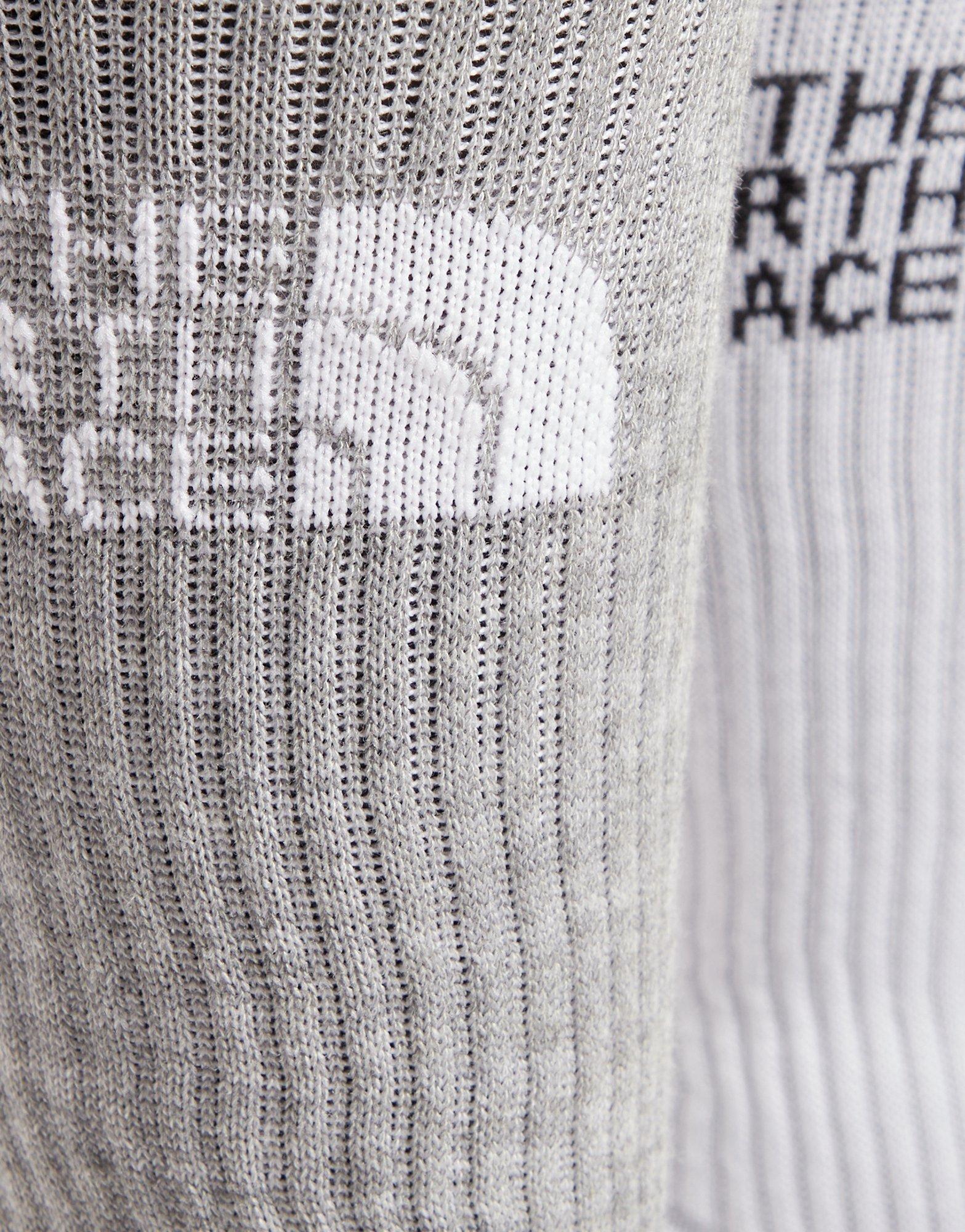 The North Face U Sock Crw Sprt 3pk Blk/gry/wht#