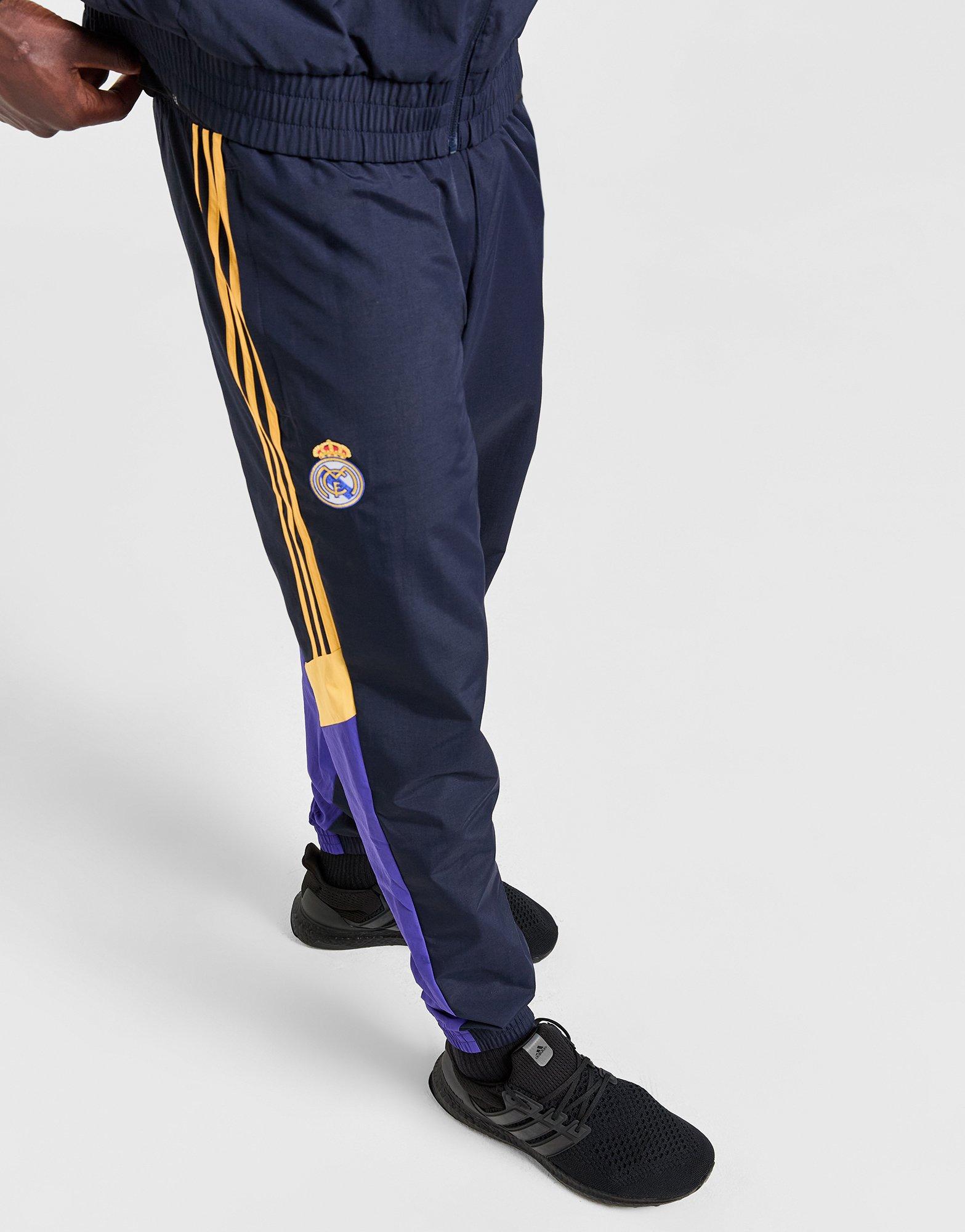 Adidas real madrid outlet track pants