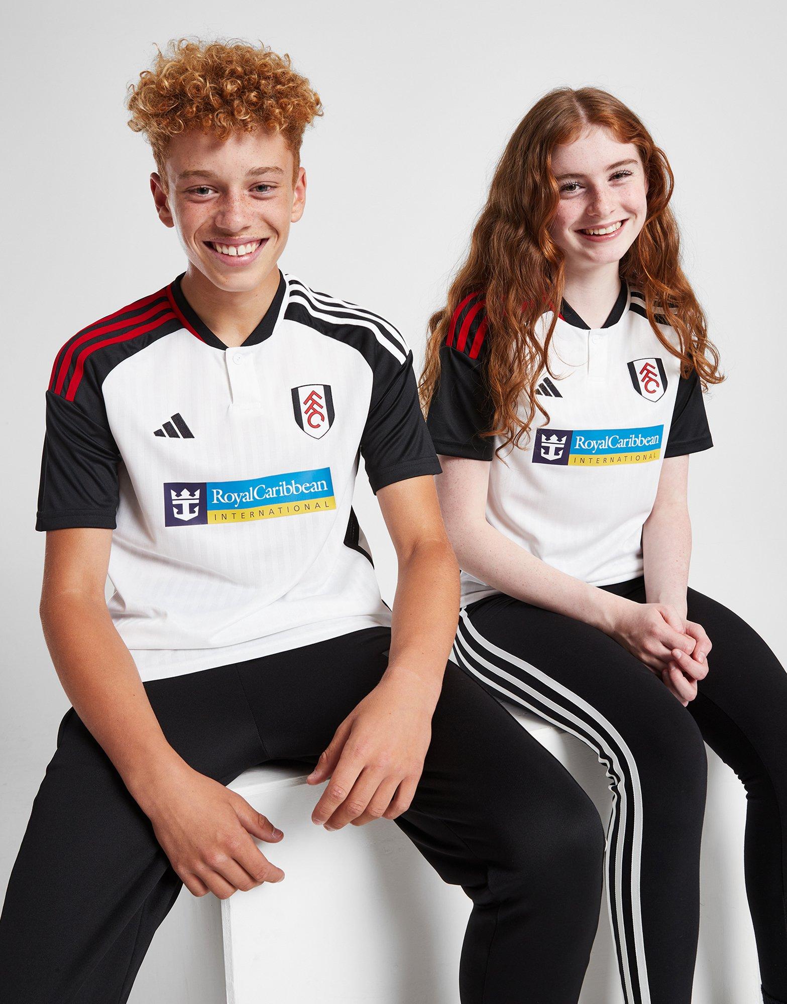 Black adidas Fulham FC 2023/24 Third Shirt Junior