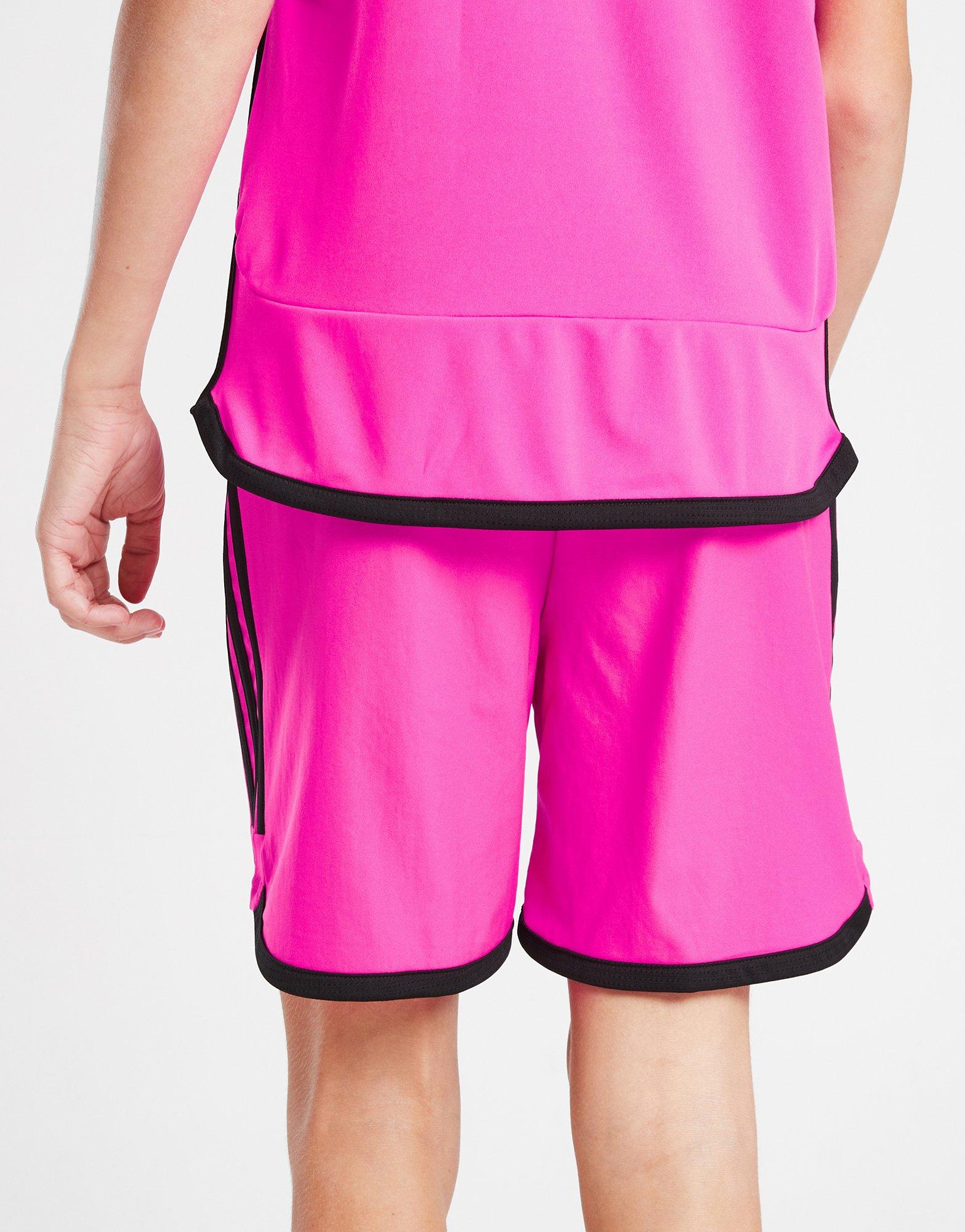 Pink adidas Fulham FC 2023/24 Away Shorts Junior | JD Sports UK