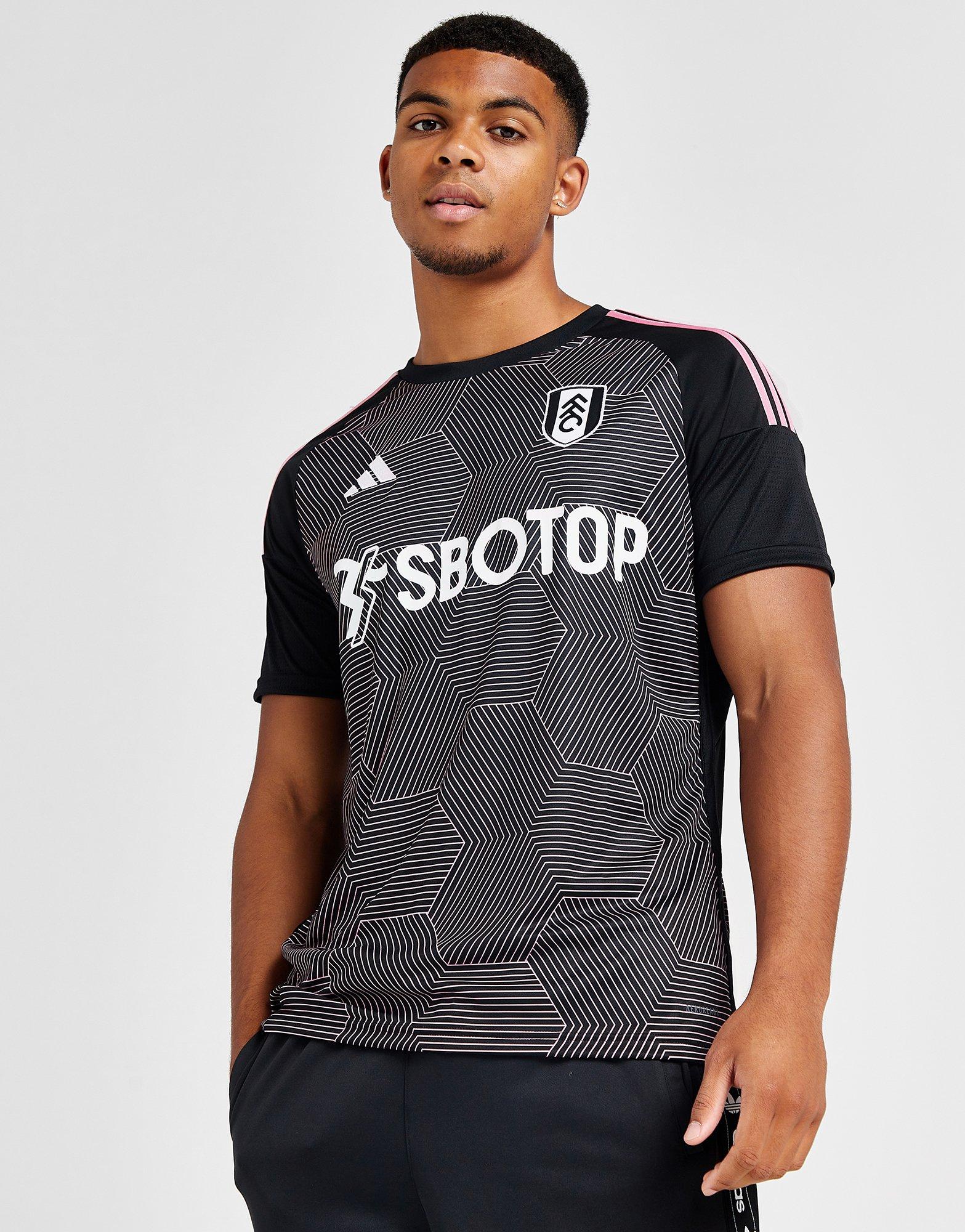 Black adidas Fulham FC 2023/24 Third Shirt Junior