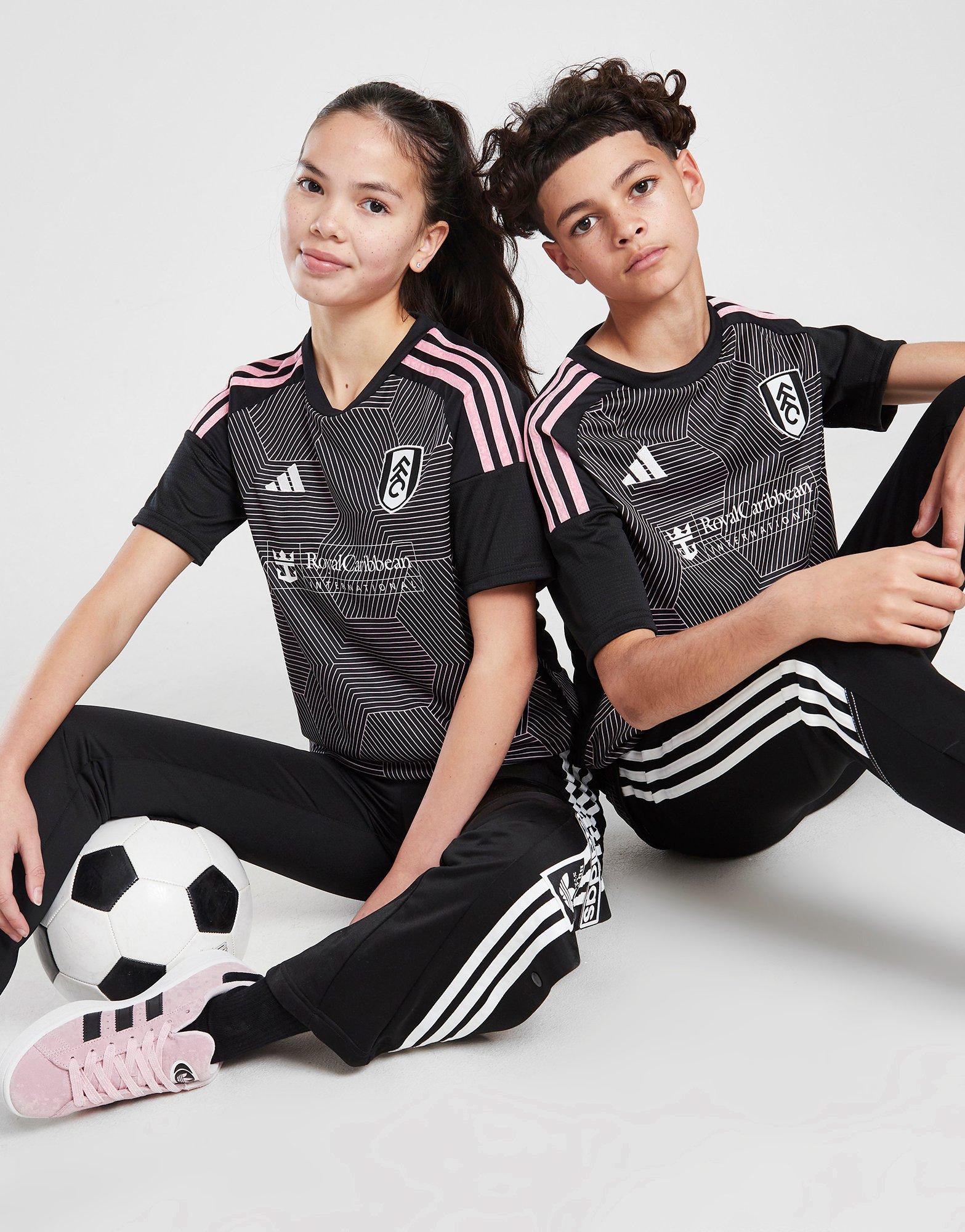 Black adidas Fulham FC 2023/24 Third Shirt Junior