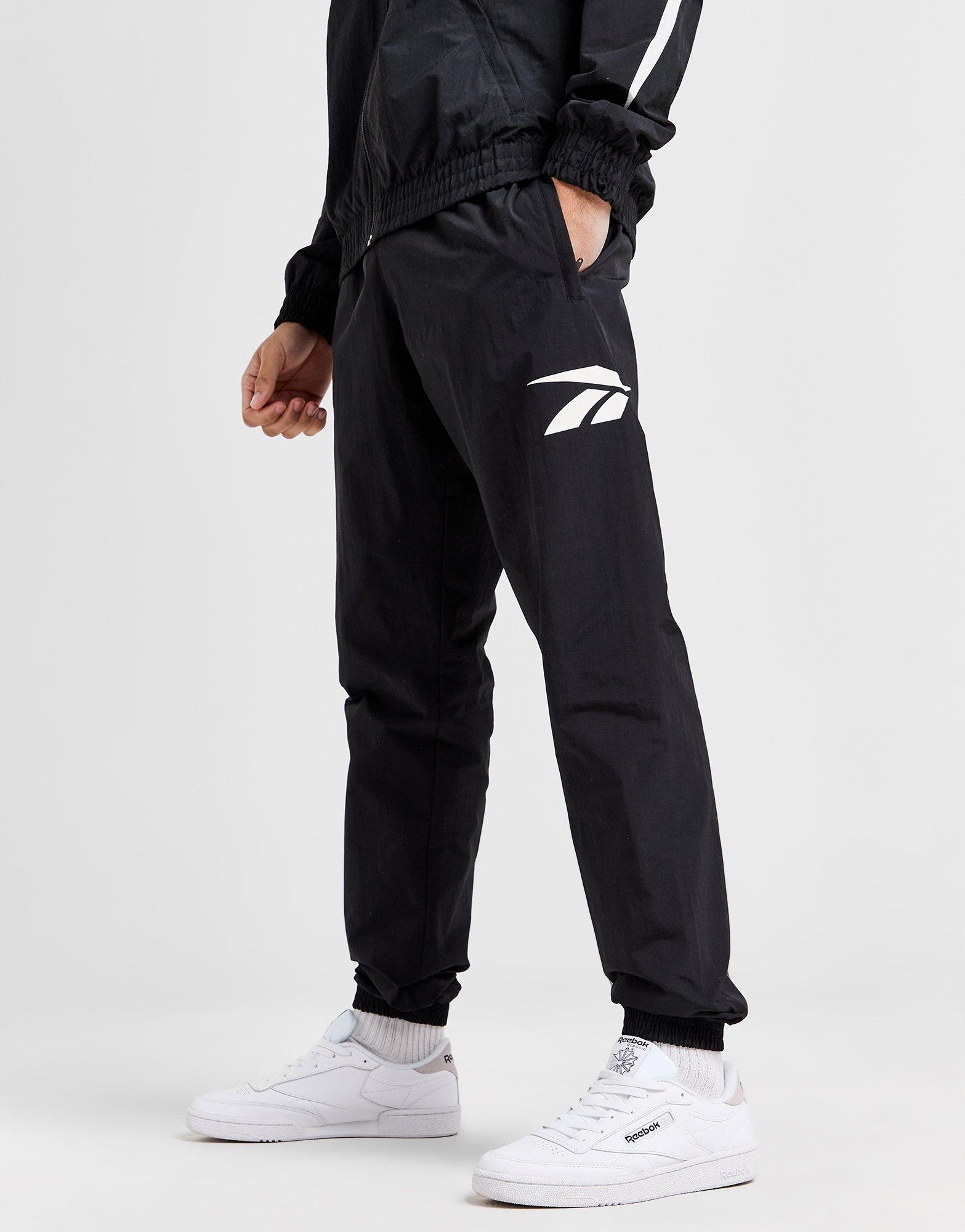  Reebok Vector Track Pant, Black, Small : Clothing