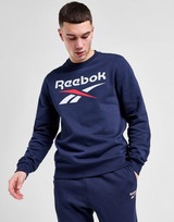 Reebok Large Logo Crew Sweatshirt Herre