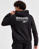 Reebok Felpa con Cappuccio Stack Logo