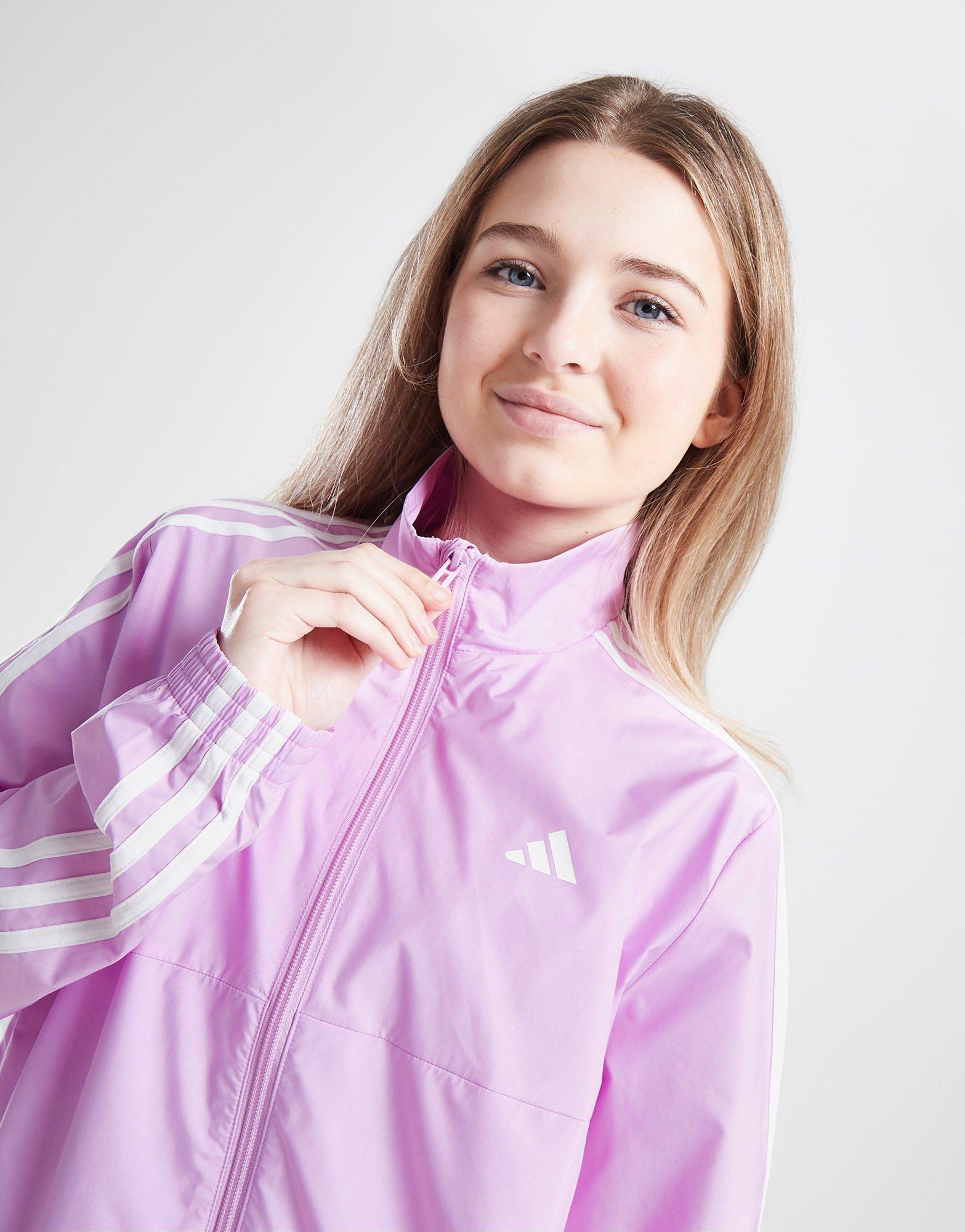 adidas Girls' Woven Jacket Junior