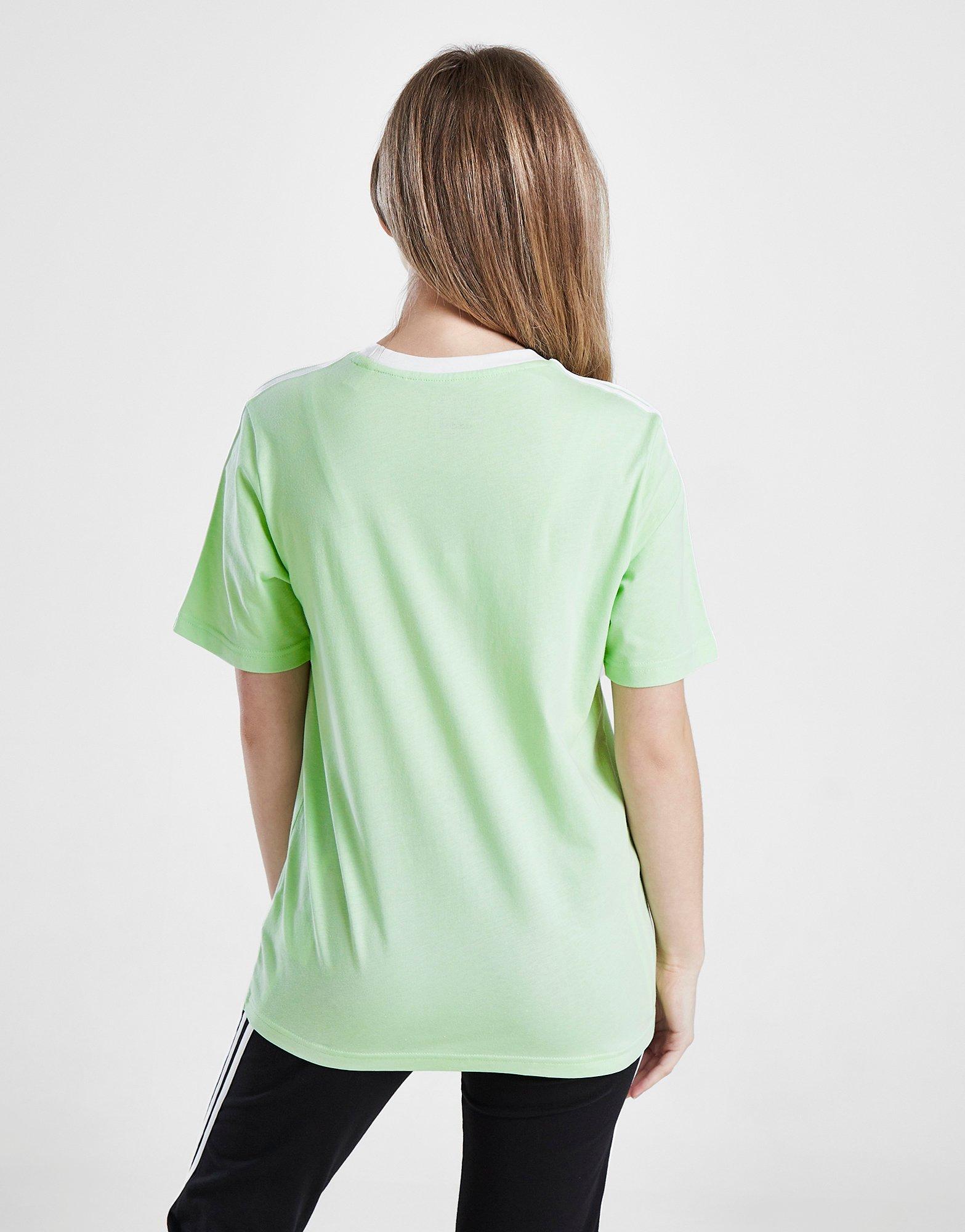 adidas Girls' Badge of Sport 3-Stripes T-Shirt Junior