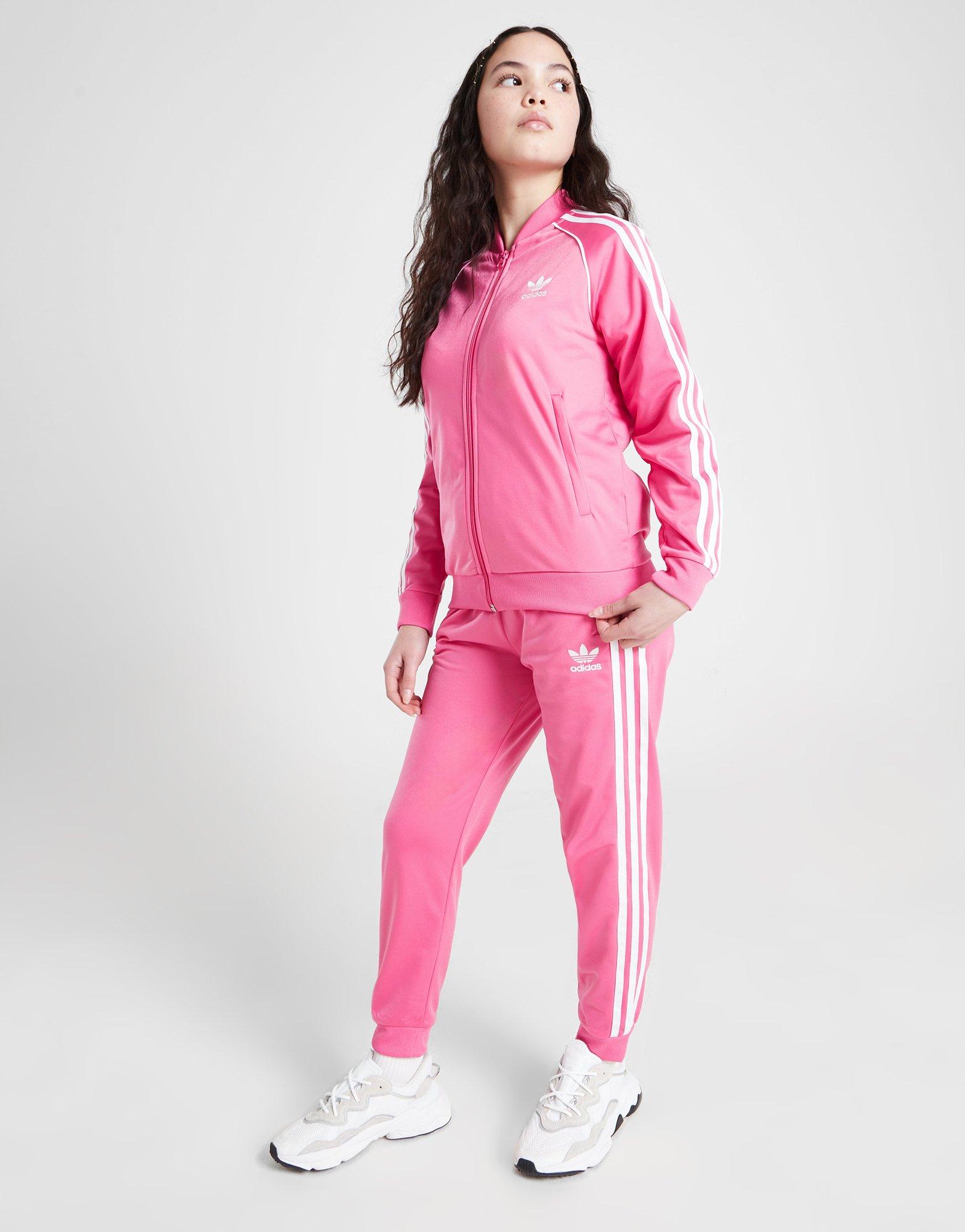 adidas Originals Girls' SST Full Zip Track Top Junior