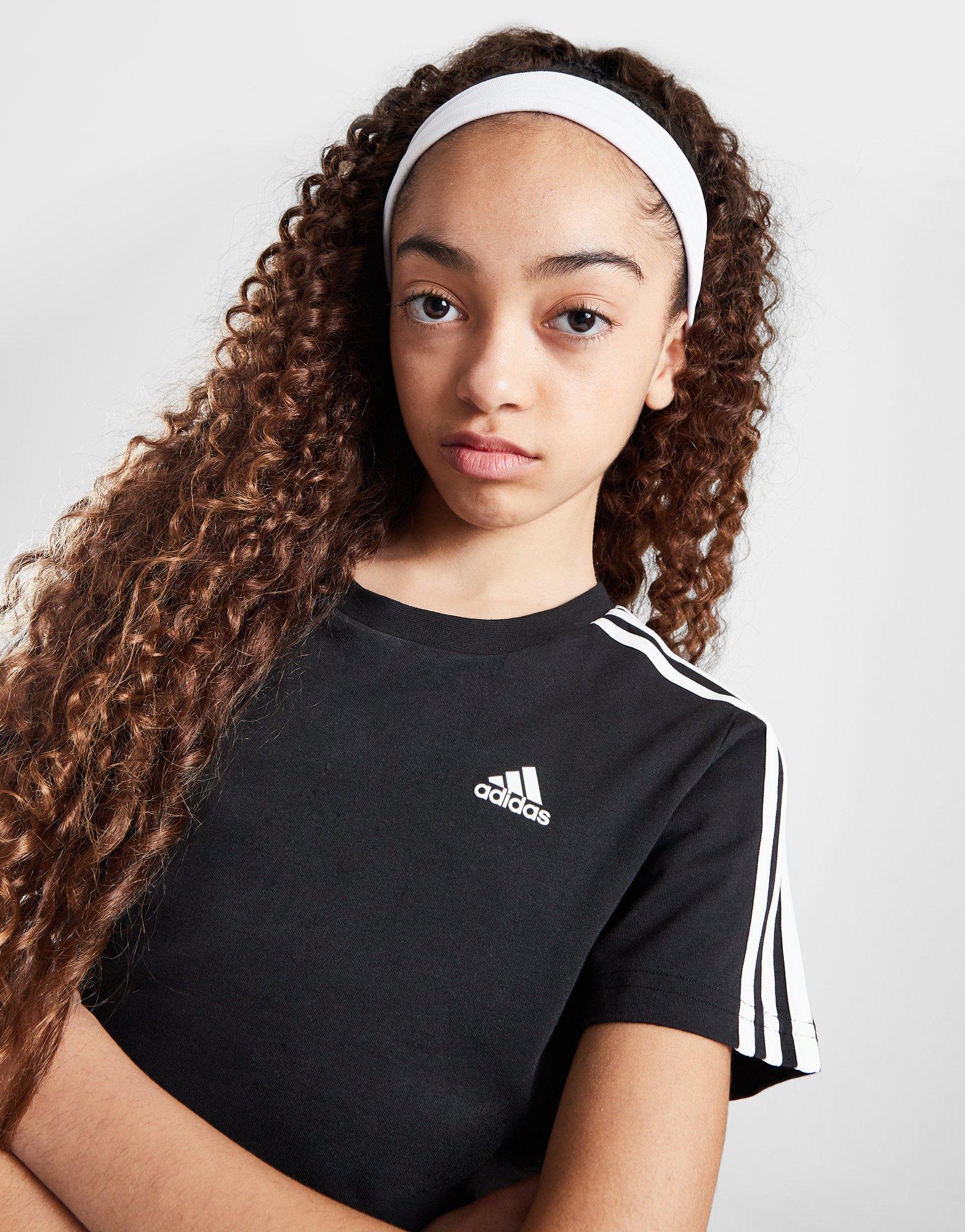 adidas Girls' Badge of Sport 3-Stripes Dress Junior