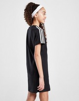 adidas Girls' Badge of Sport 3-Stripes Dress Junior