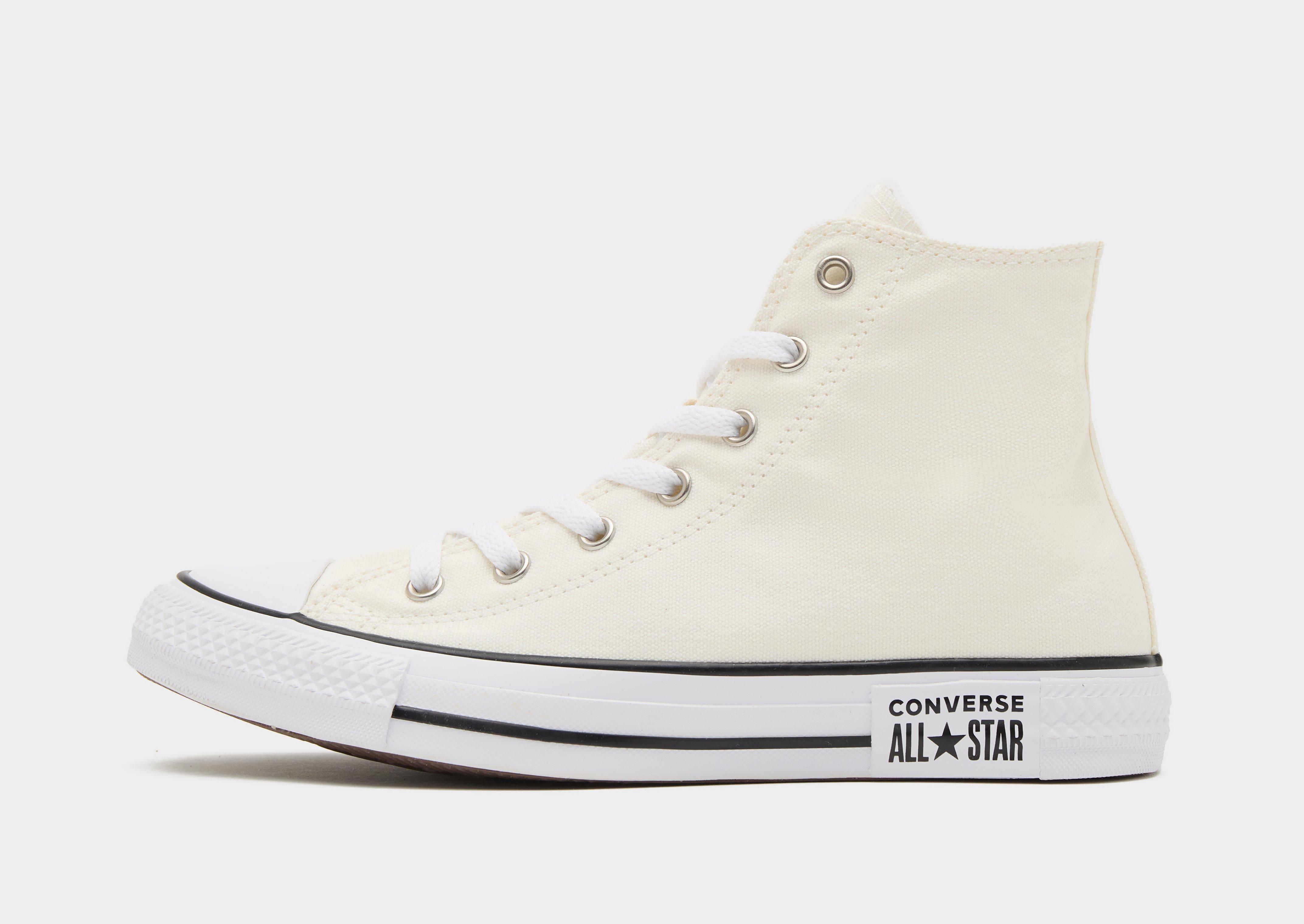 Converse All Star High Logo Play Junior in Bianco JD Sports