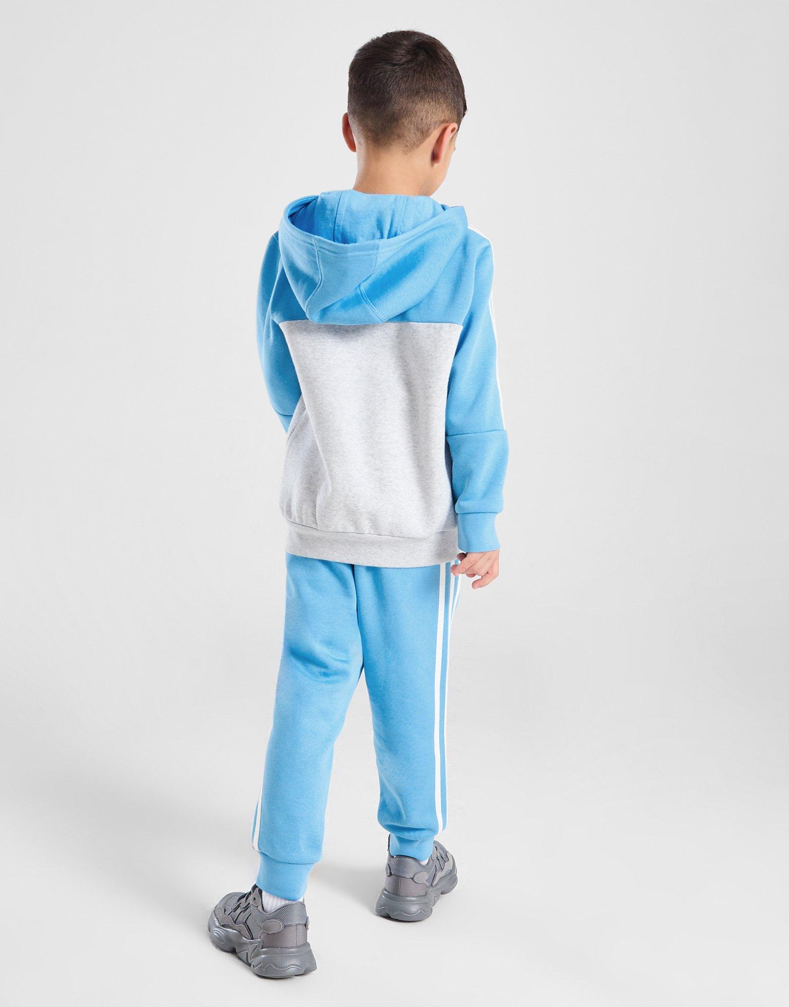 adidas Originals Colour Block Overhead Tracksuit Children