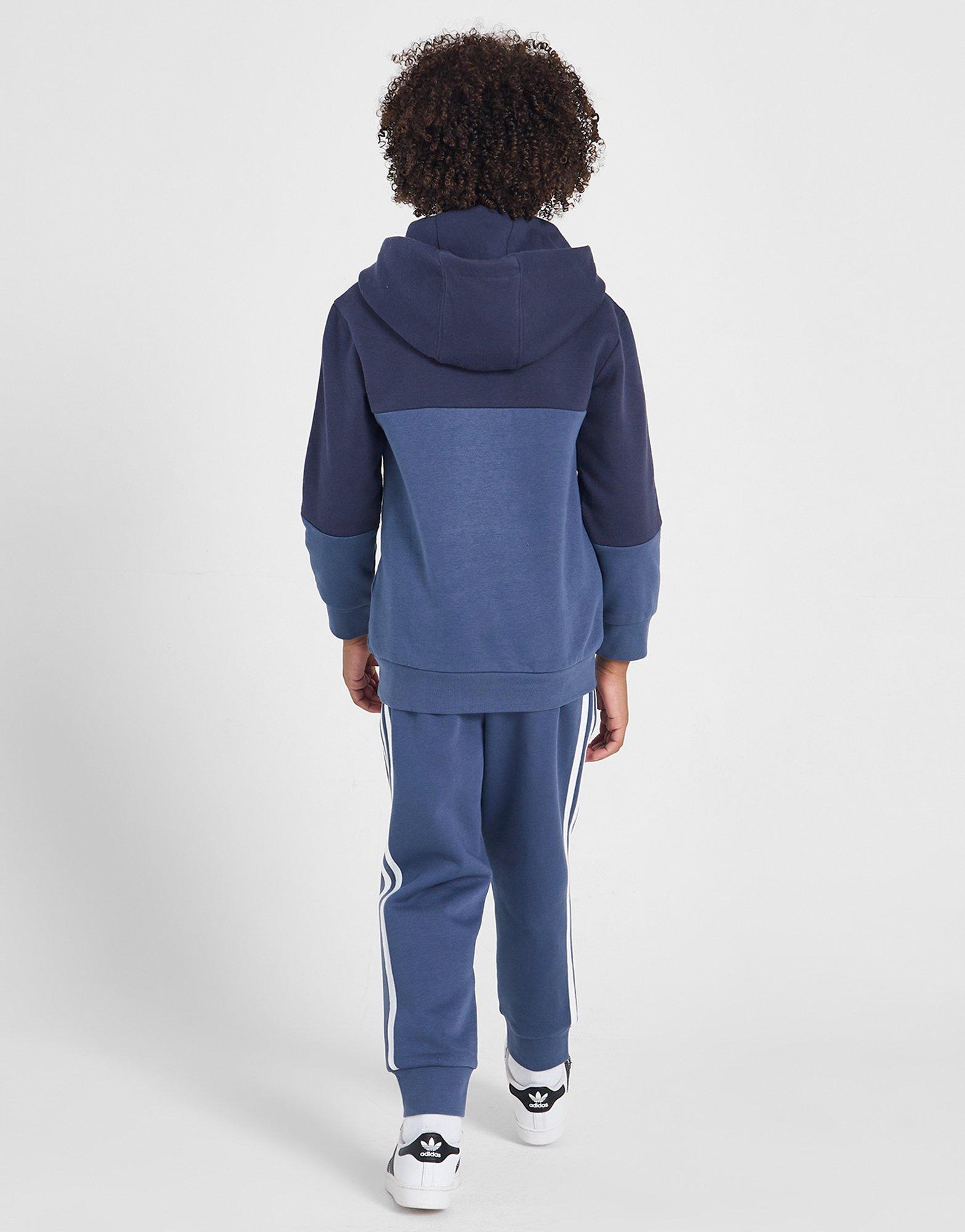 adidas Originals Colour Block Overhead Tracksuit Children