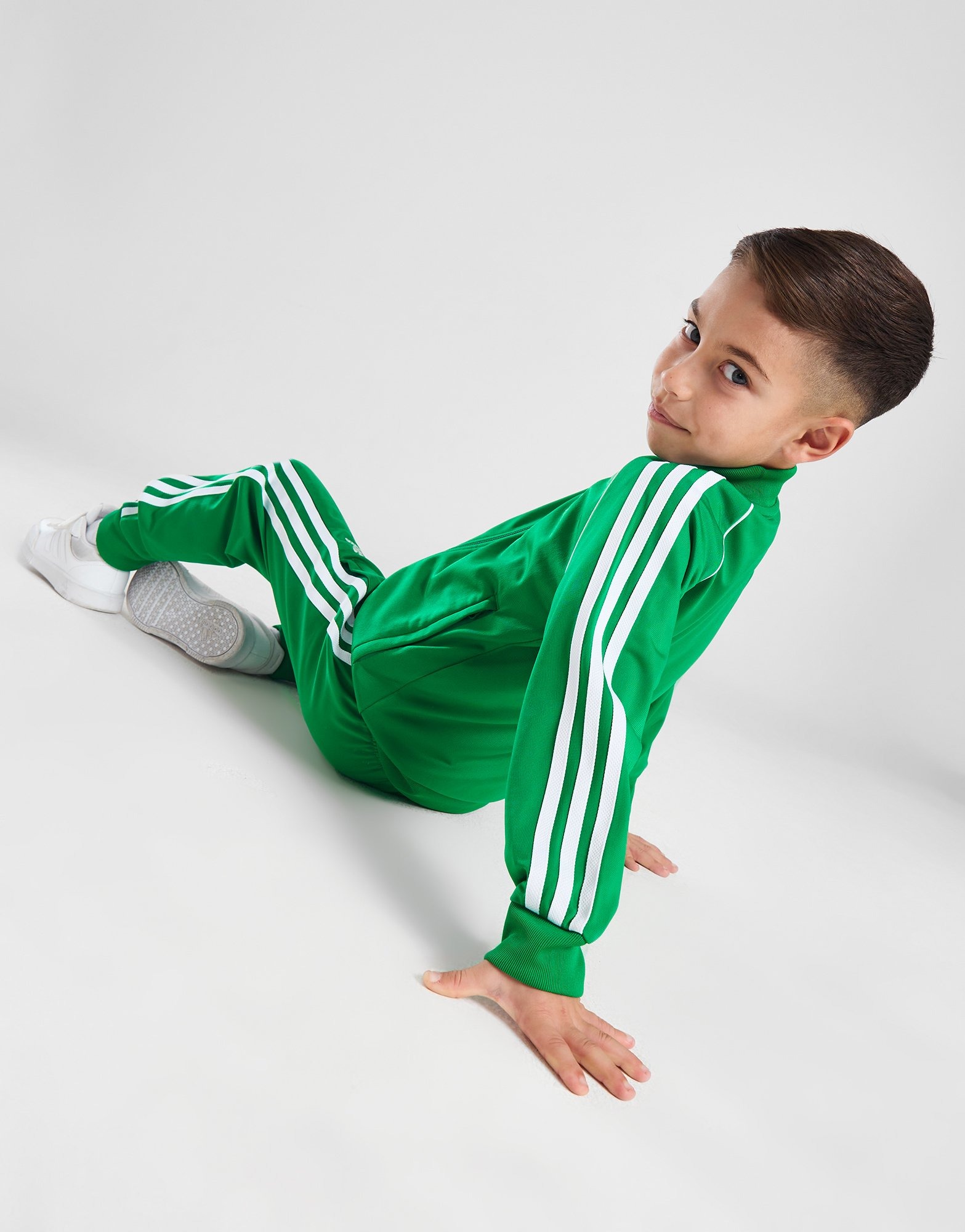 Green adidas Originals SST Tracksuit Children JD Sports UK