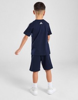 adidas Linear T-Shirt/Shorts Set Kleinkinder