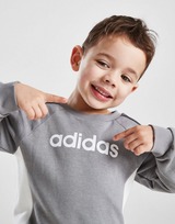 adidas Linear Crew Tracksuit Småbørn