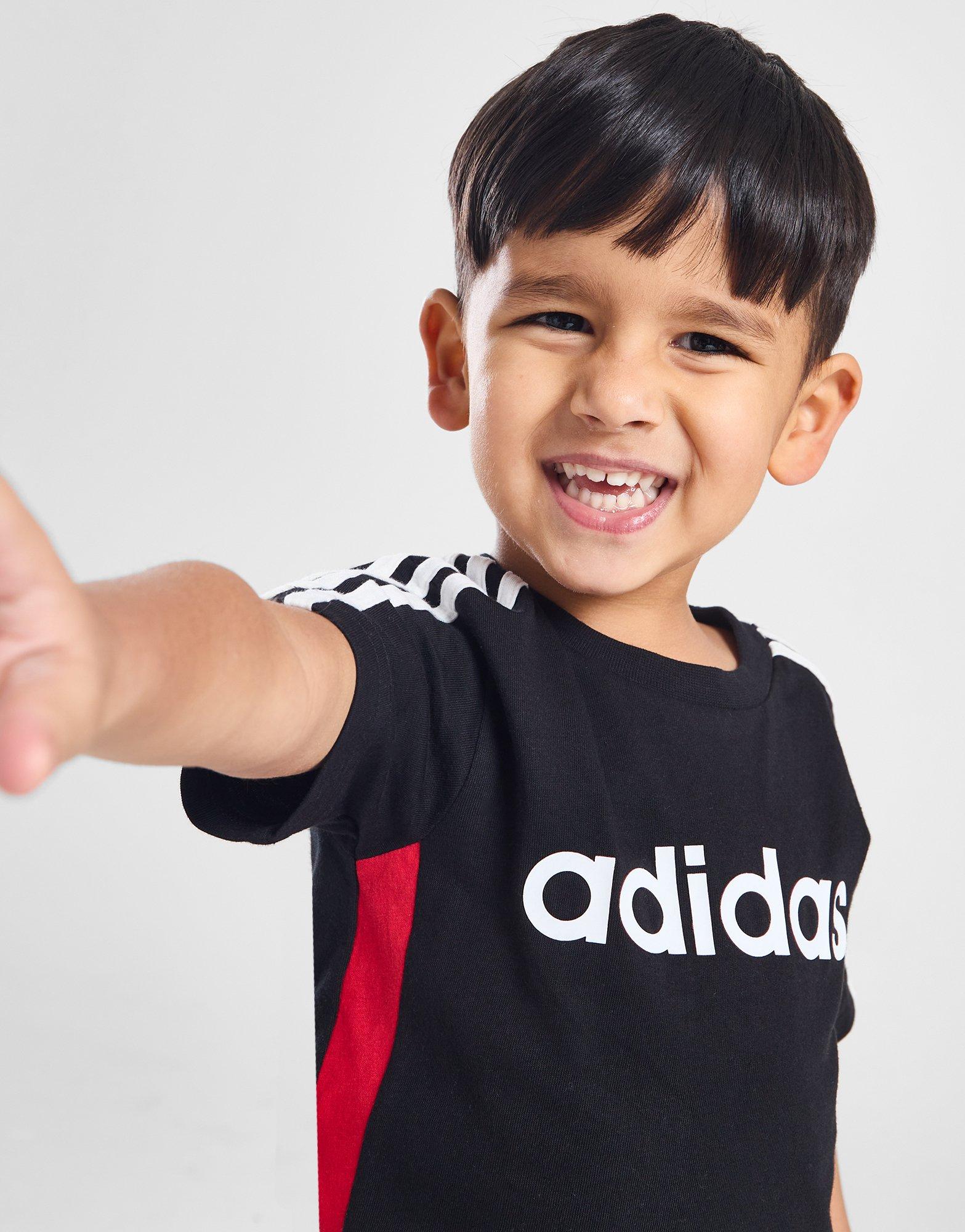 adidas Linear T-Shirt/Shorts Set Infant