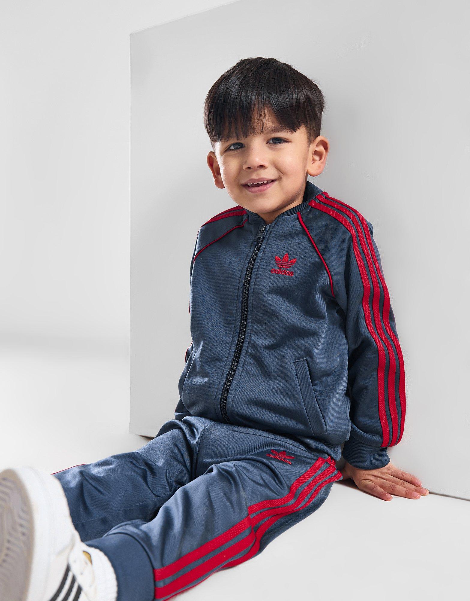 Baby boy adidas tracksuit best sale