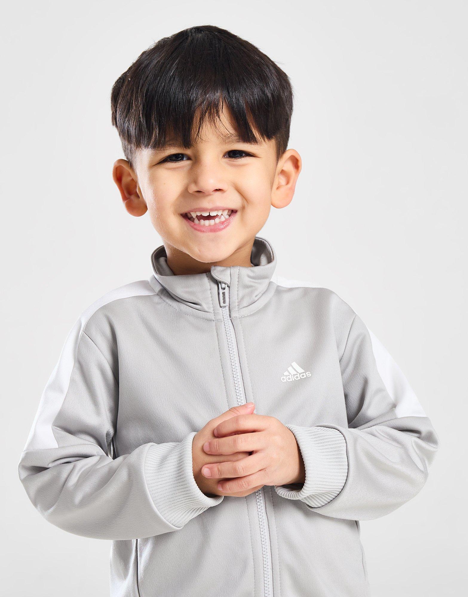 adidas Badge of Sport Poly Full Zip Tracksuit Infant