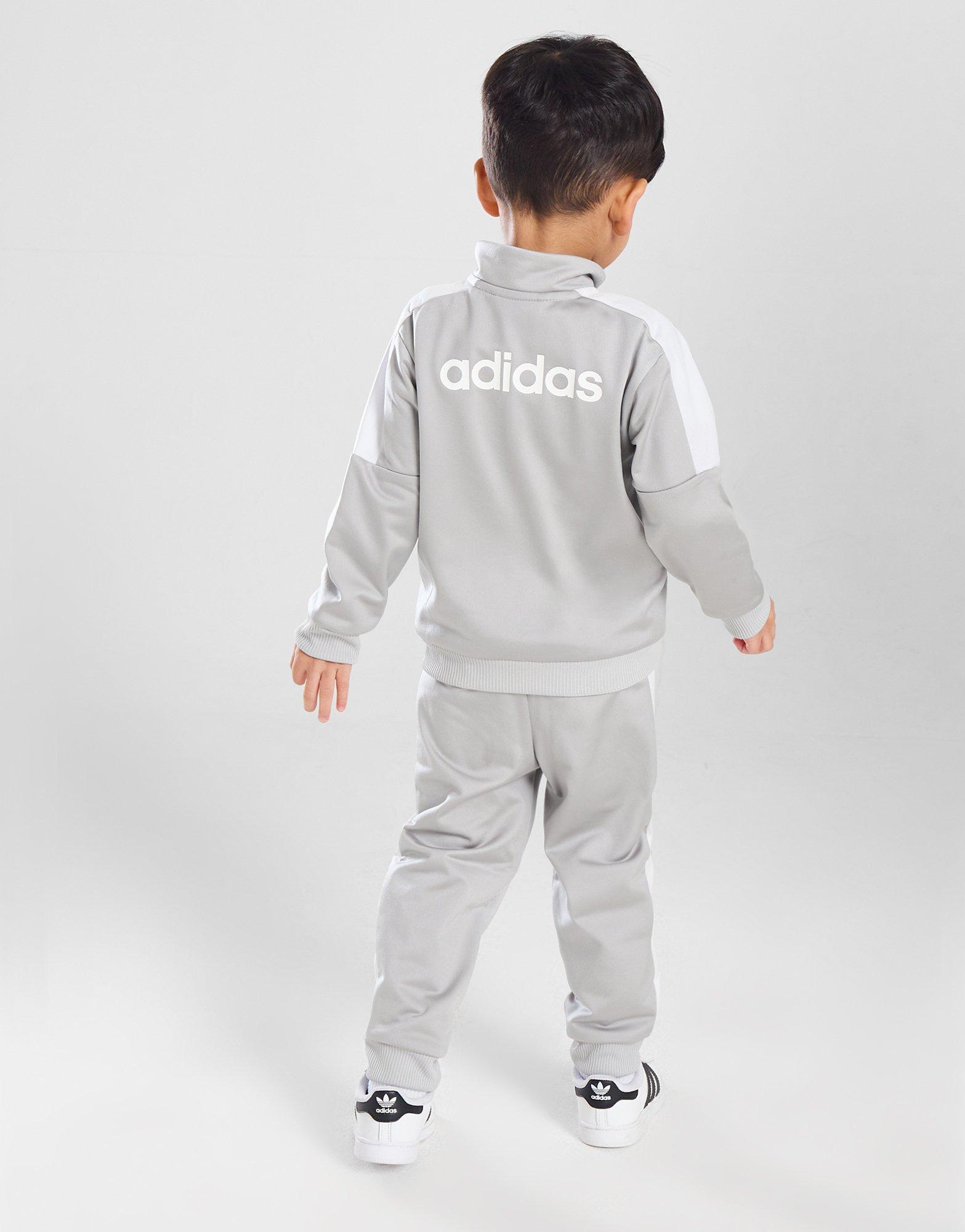 adidas Badge of Sport Poly Full Zip Tracksuit Infant