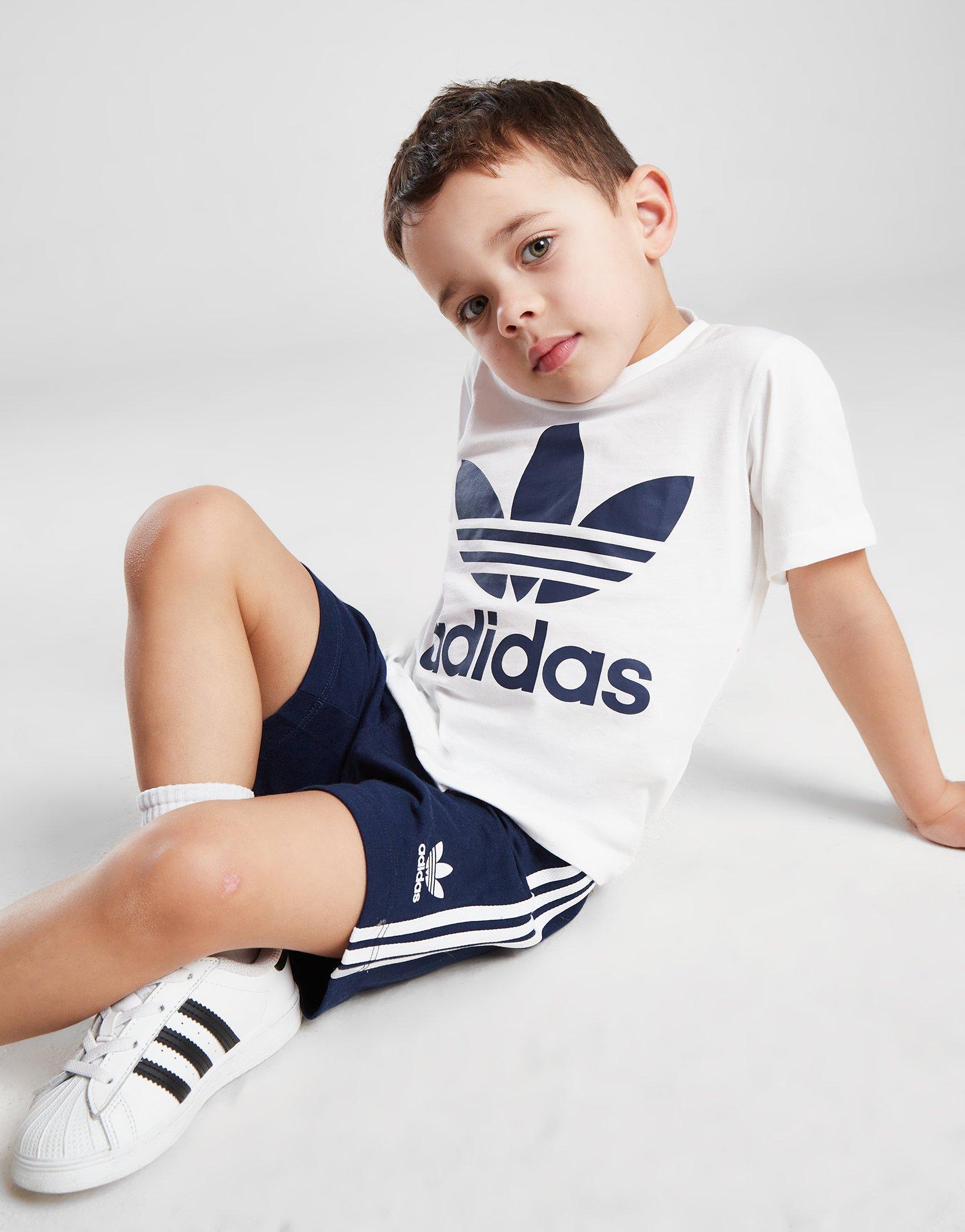 Baby adidas shorts store and shirt