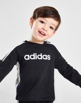 adidas Linear Crew Tracksuit Småbørn