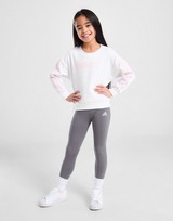 adidas Girls' Linear Crew Trainingsanzug Kleinkinder