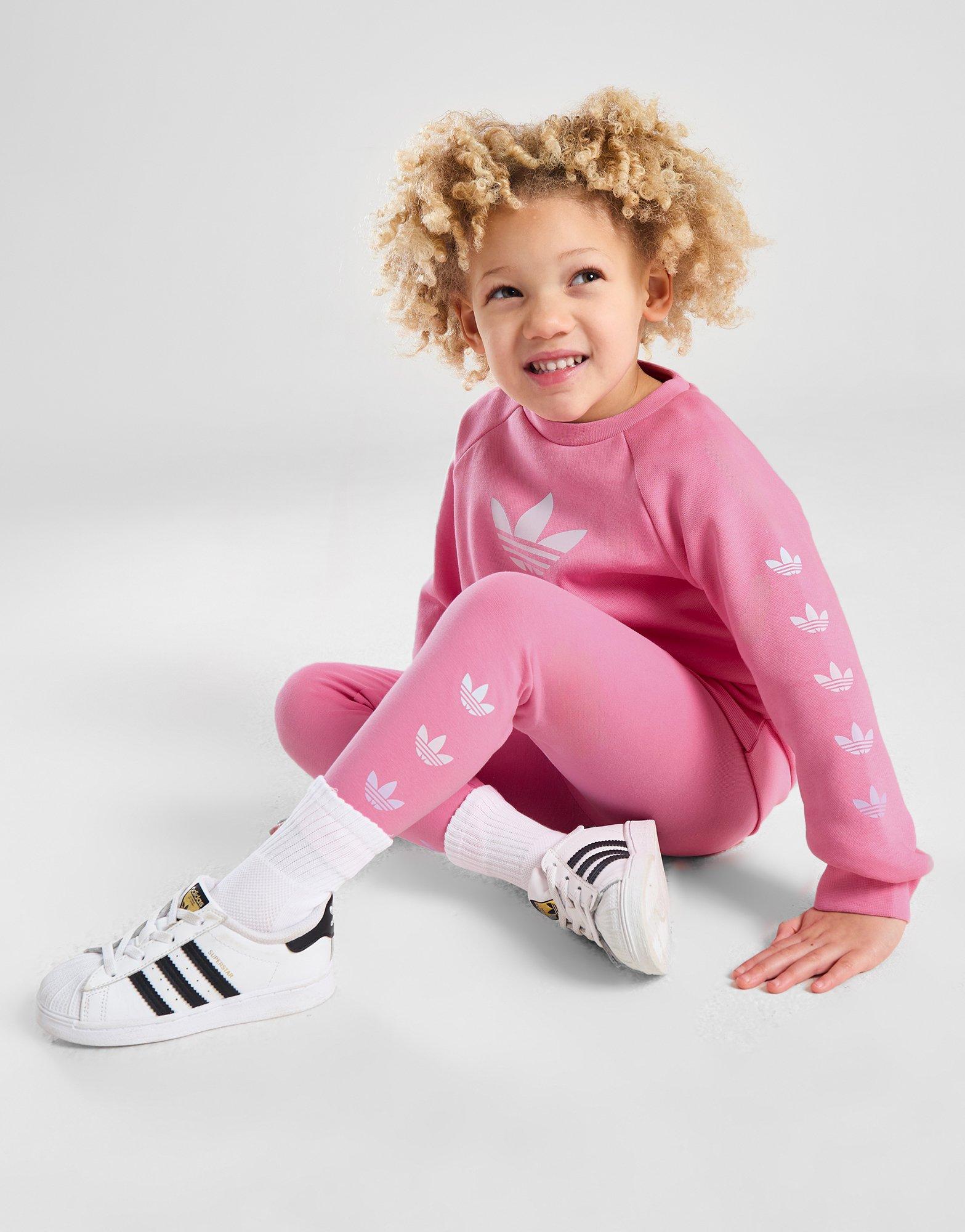 Adidas originals logo outlet overhead hooded tracksuit infant