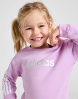 adidas Girls' Linear Crew Trainingsanzug Babys