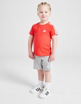 adidas Badge of Sport Logo T-Shirt/Shorts Set Infant