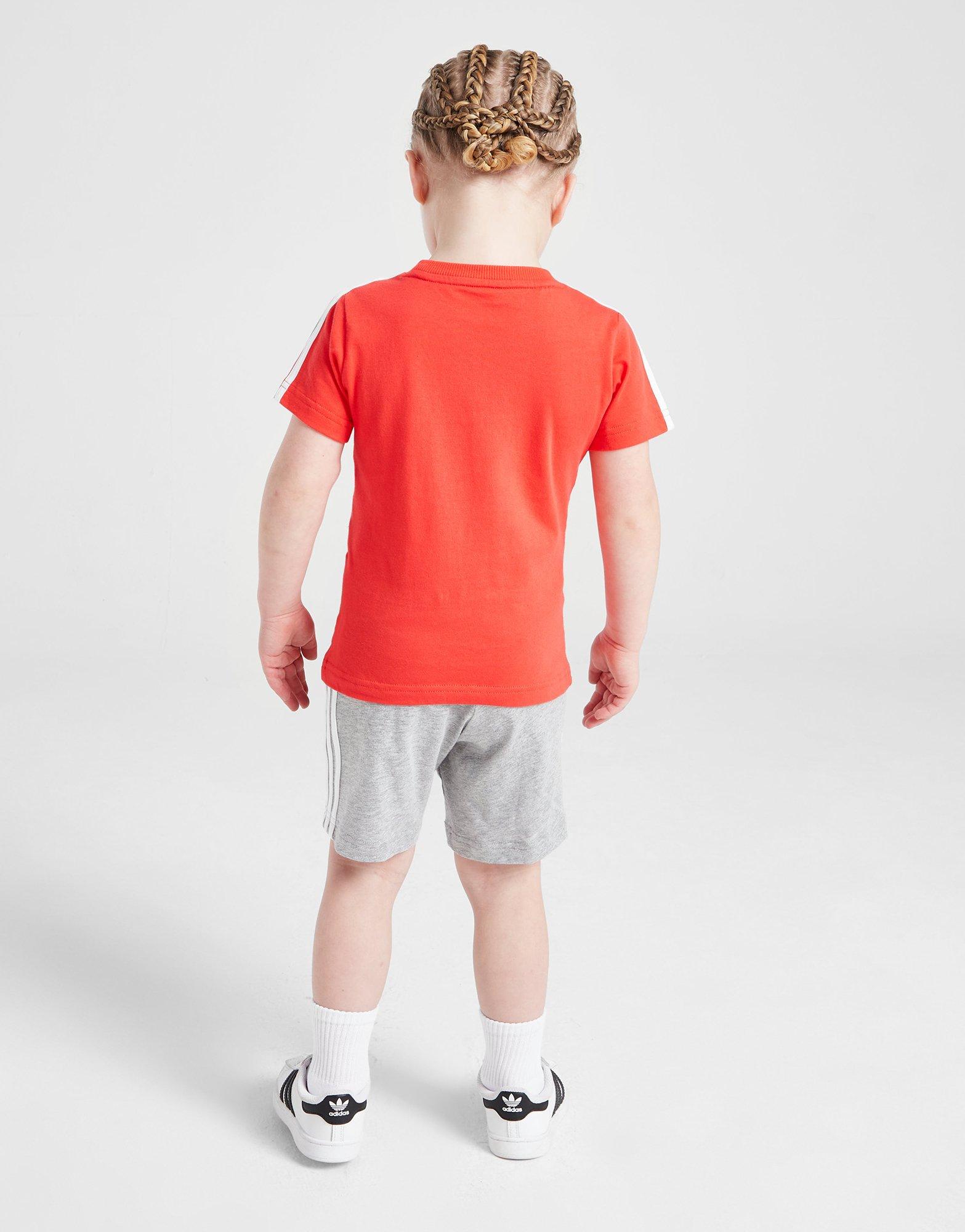 adidas Badge of Sport Logo T-Shirt/Shorts Set Infant