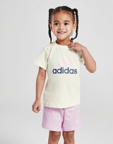 adidas Conjunto de T-Shirt/Calções Girls' Badge of Sport Infantil