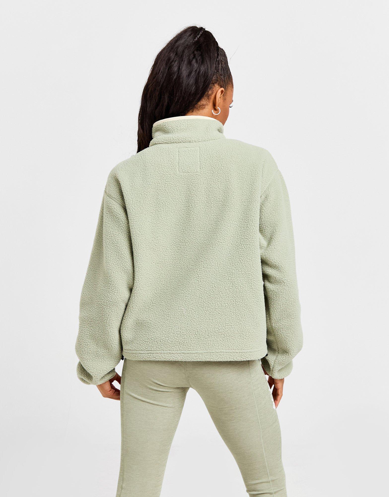 Columbia Helvetia Crop 1/4 Button Fleece