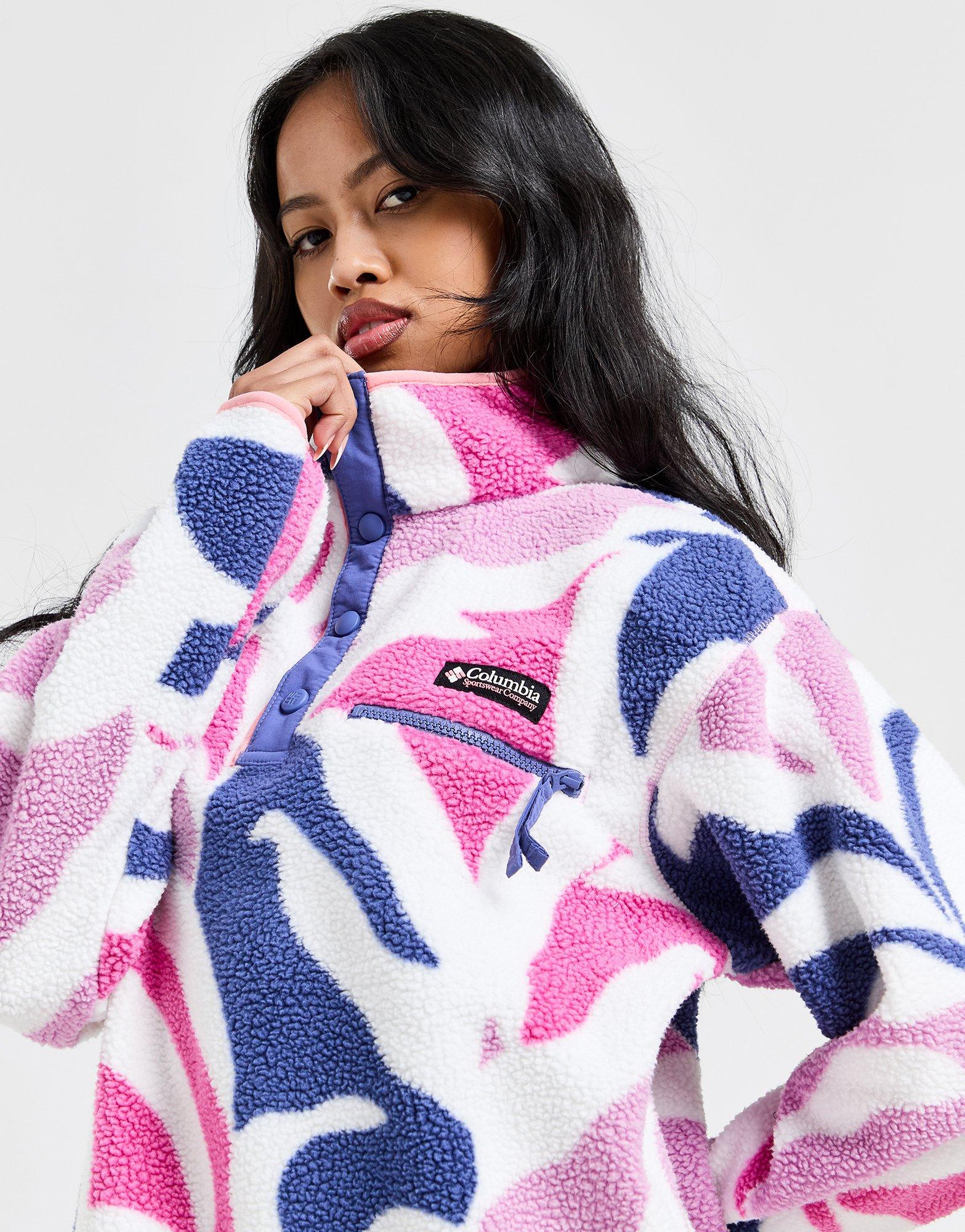 Columbia Helvetia Crop All Over Print Fleece