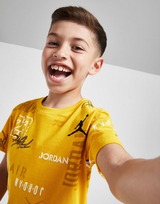 Jordan Conjunto camiseta/pantalón Corto All Over Print Infantil