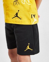 Jordan Conjunto camiseta/pantalón Corto All Over Print Infantil