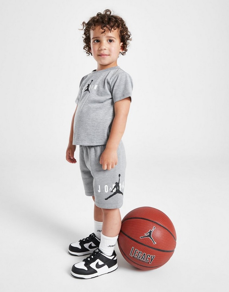 Jordan Conjunto de T-Shirt/Calções Jumpman Infantil