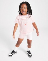 Jordan Conjunto de camiseta y pantalón corto Flight Girls' para bebé