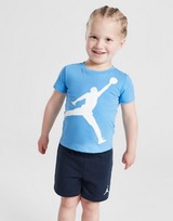Jordan Conjunto de camiseta y pantalón corto Jumpman para bebé