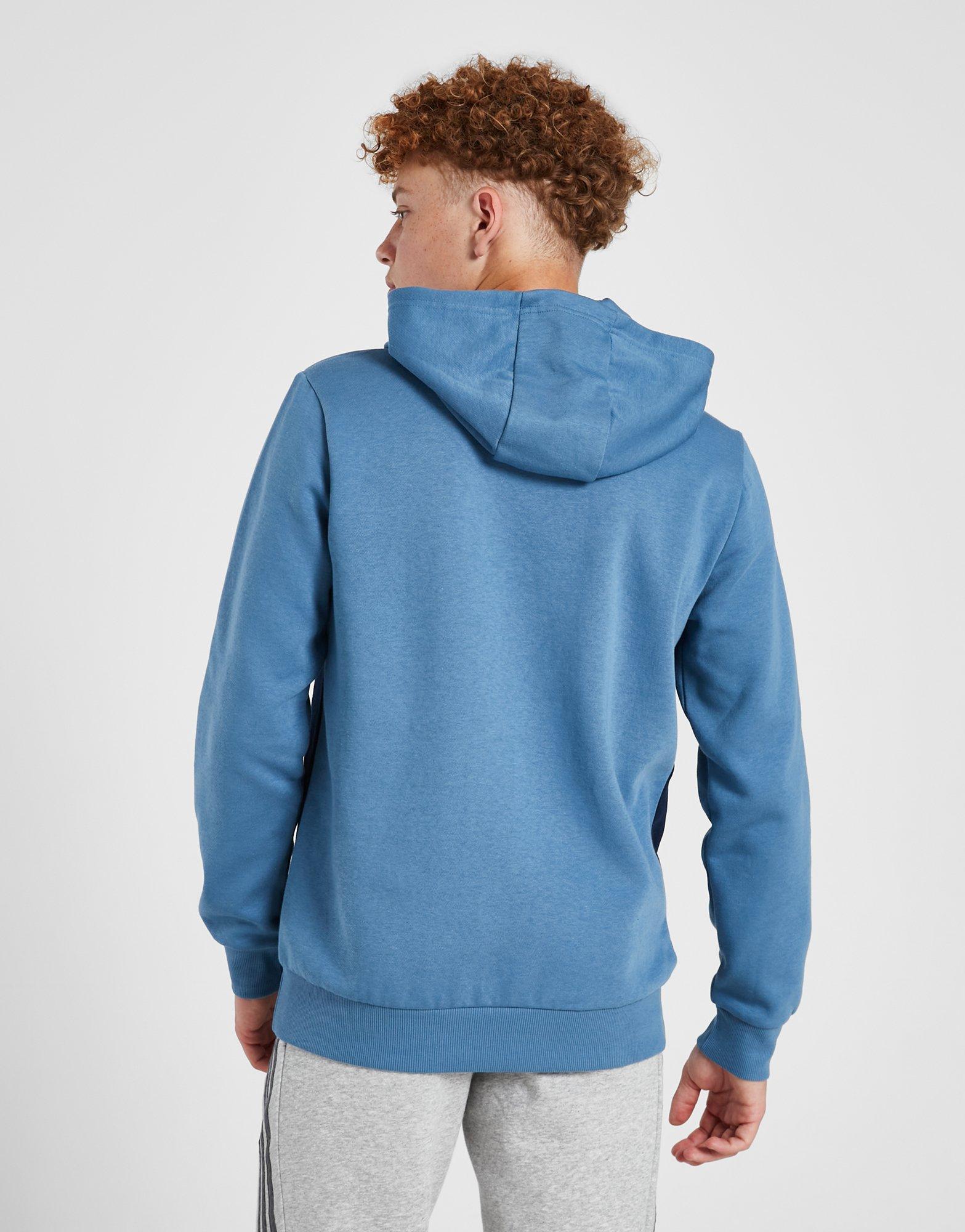 adidas Originals Linear Logo Colour Block Overhead Tracksuit Junior