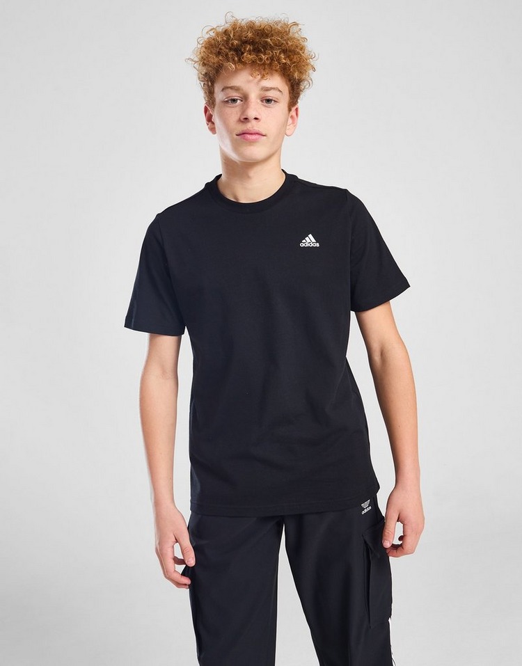 Black adidas Core Logo T-Shirt Junior | JD Sports UK