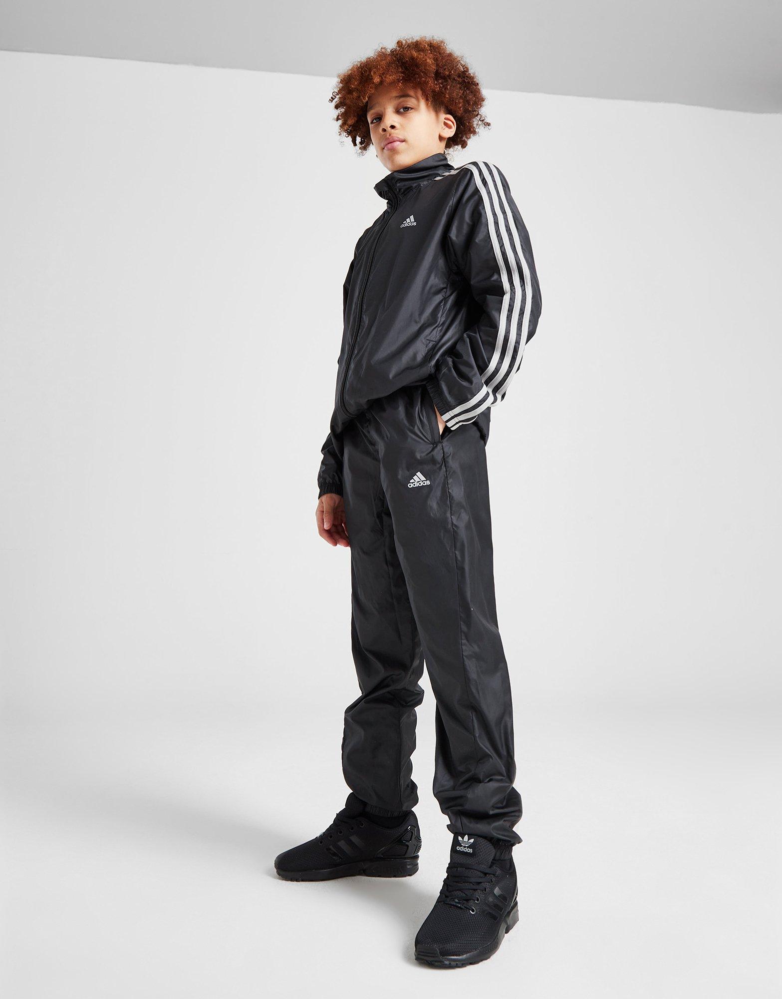 adidas 3-Stripes Woven Tracksuit Junior