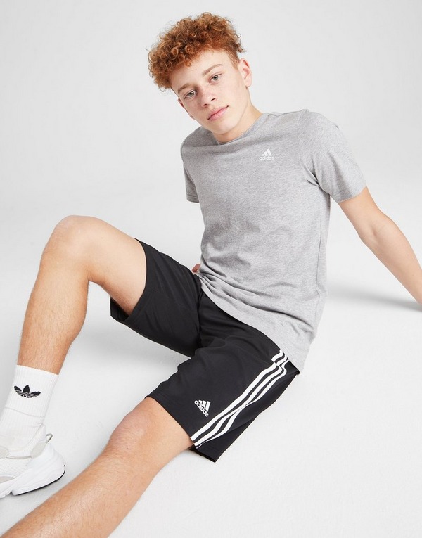 Black adidas 3-Stripes Sport Woven Shorts Junior