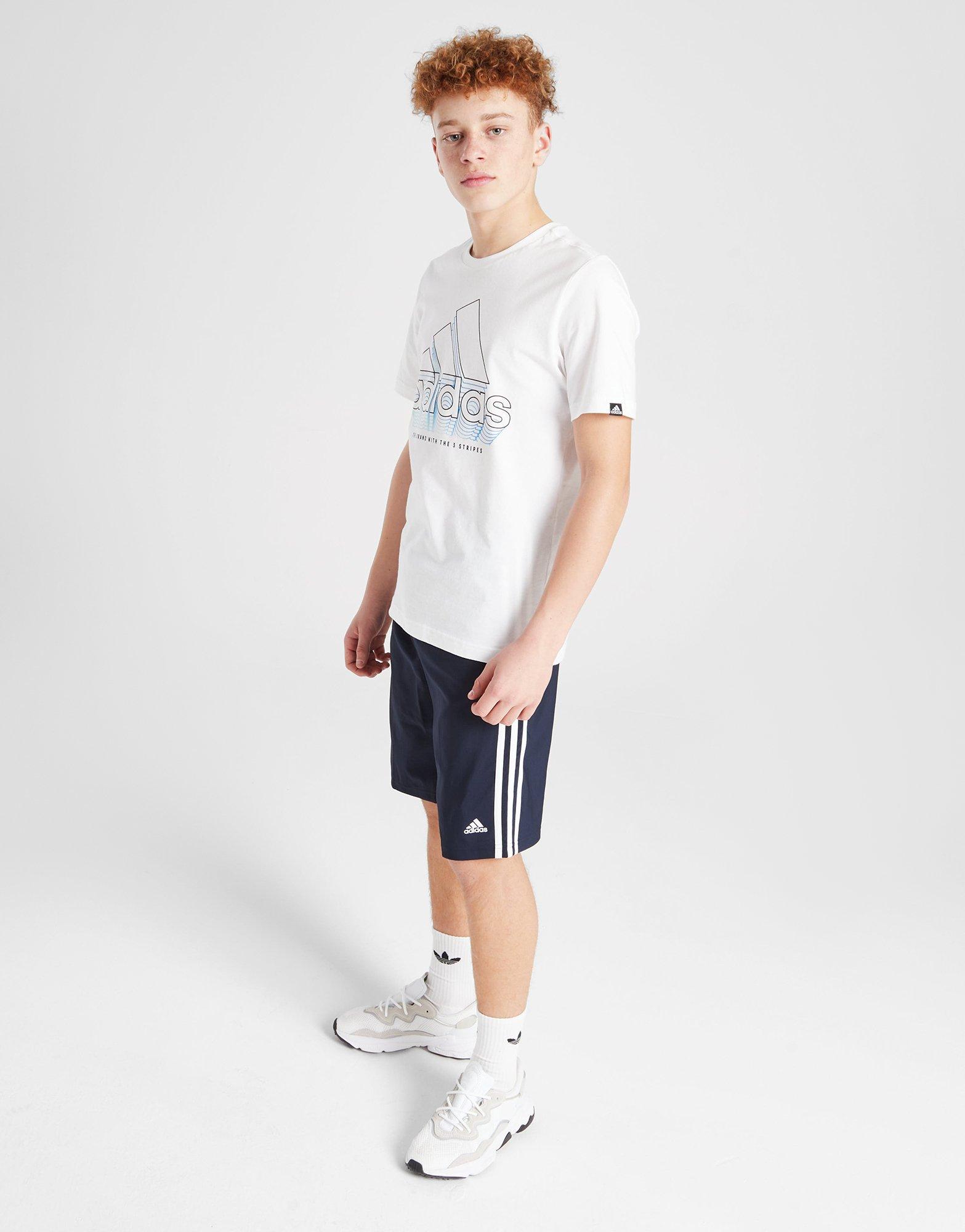 adidas 3-Stripes Sport Woven Shorts Junior