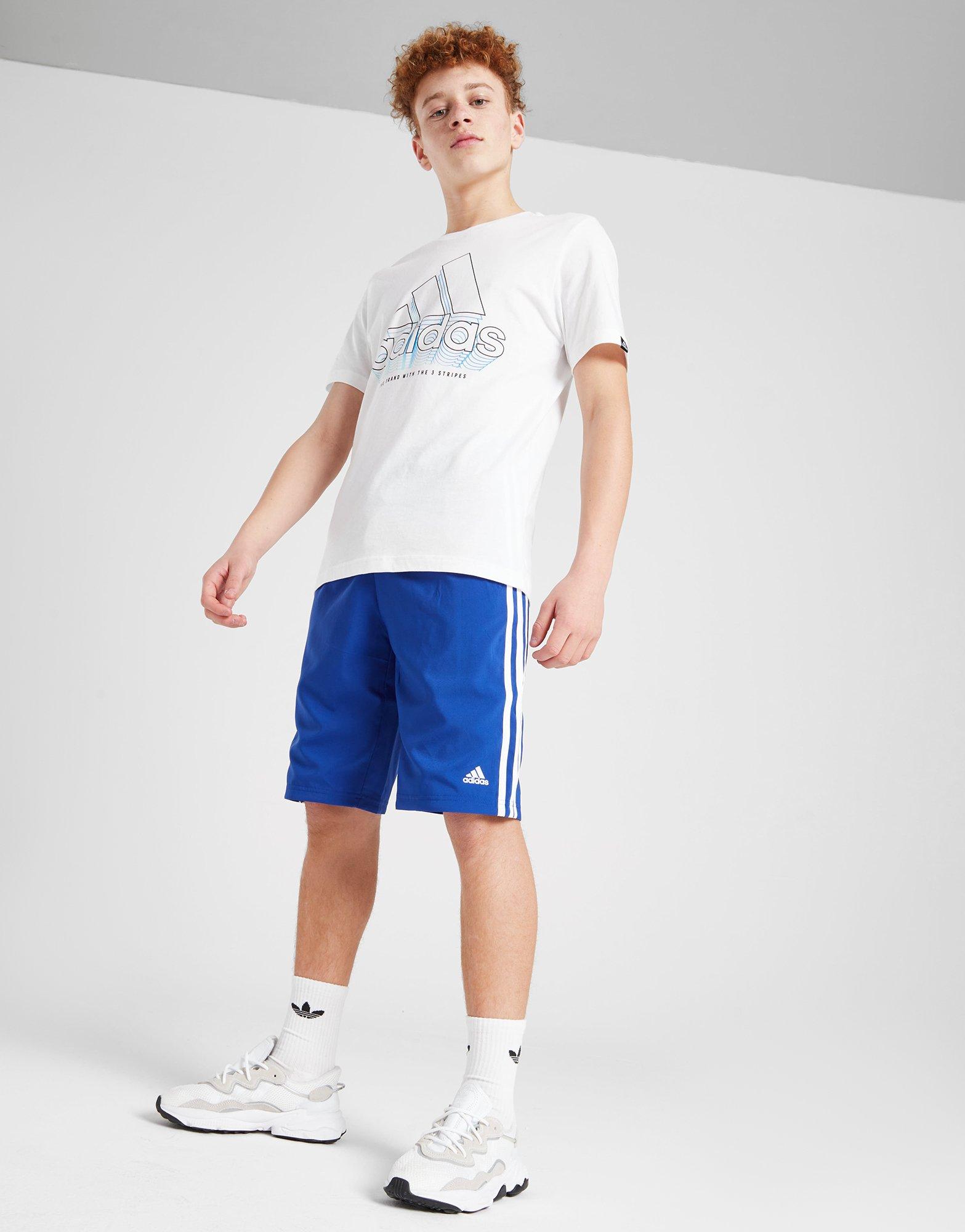 adidas 3-Stripes Sport Woven Shorts Junior