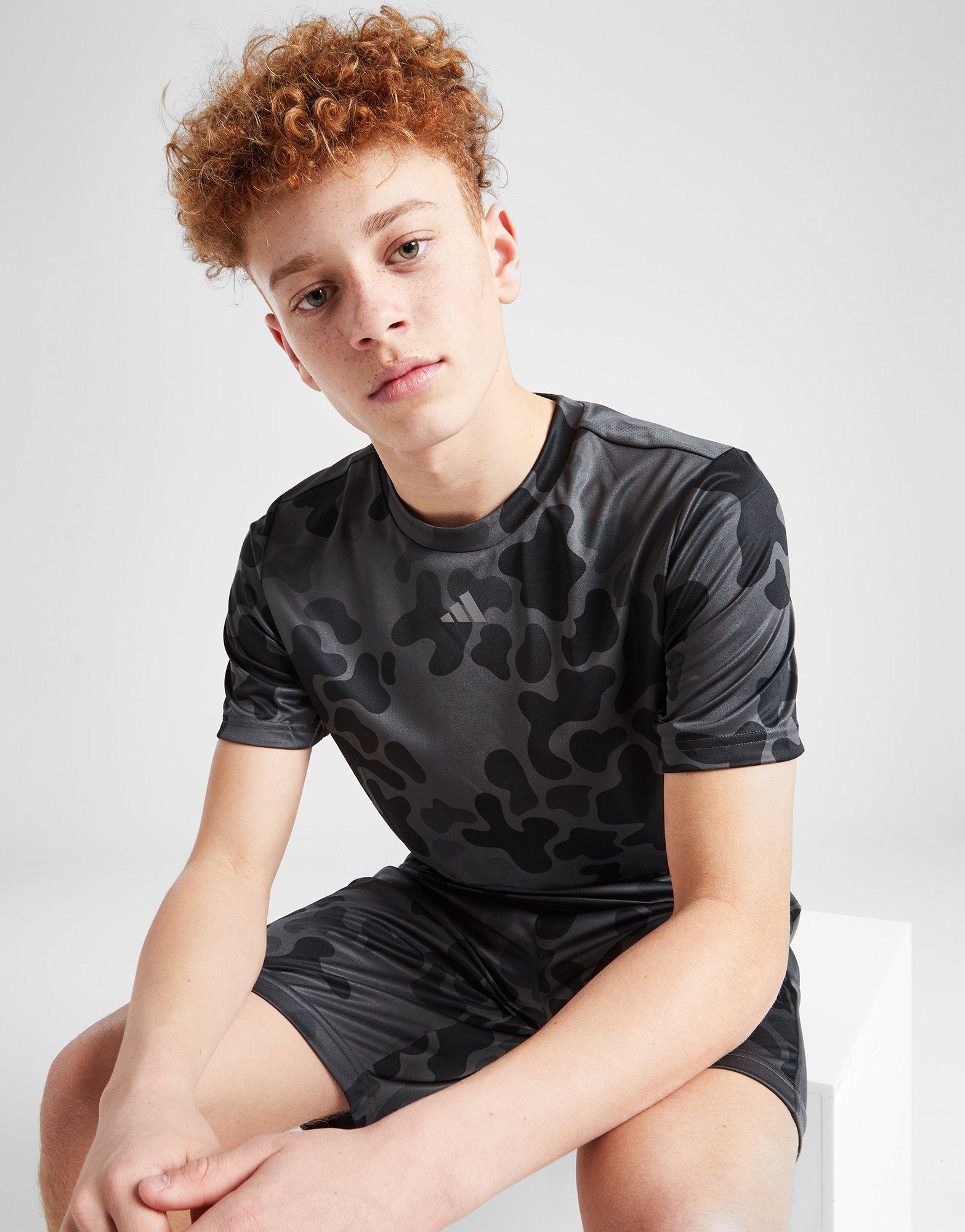 adidas Train Essentials Camo T-Shirt Junior