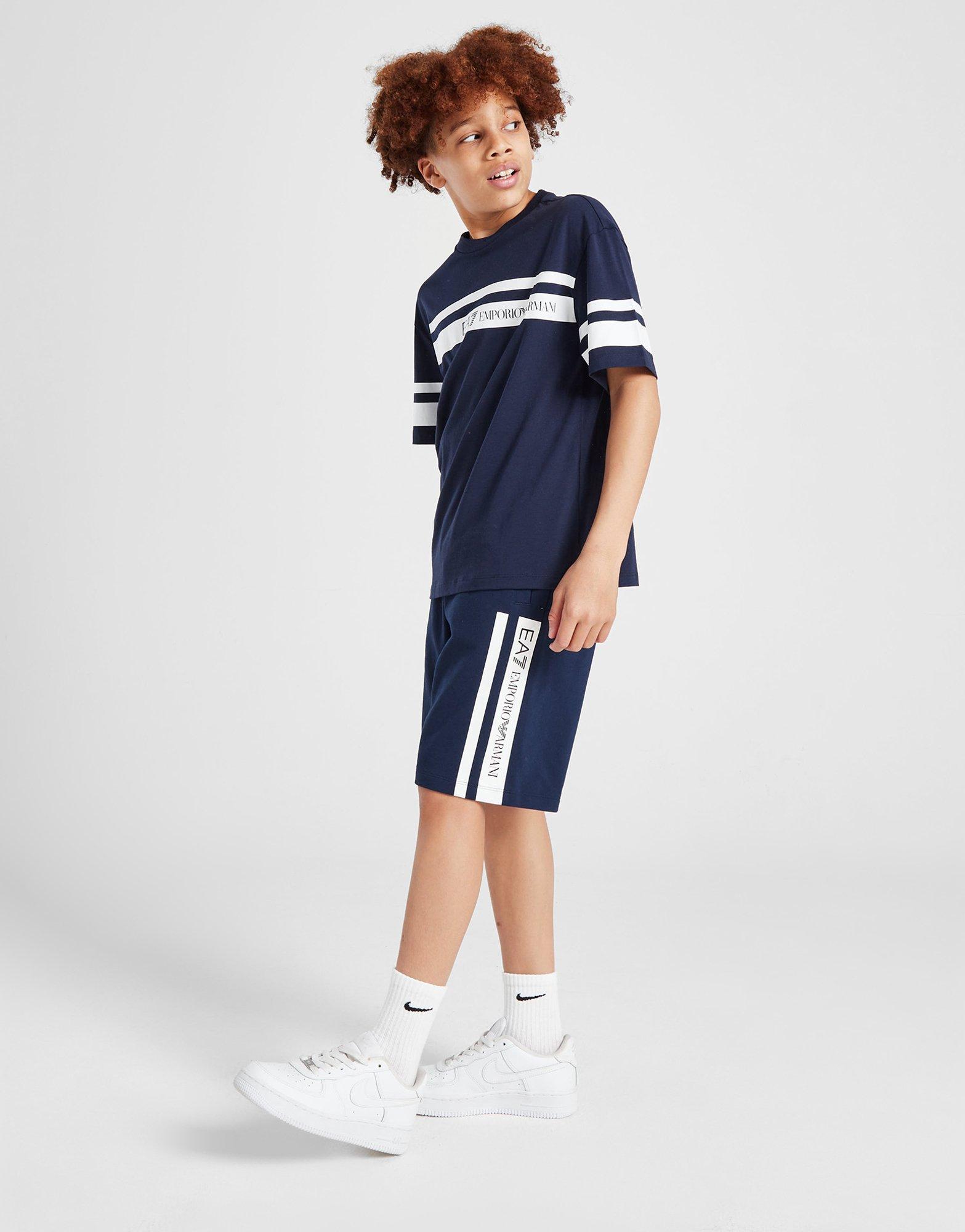 EA7 Emporio Armani Linear Logo Shorts Kinder
