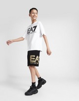 Emporio Armani EA7 Gold Logo Shorts Junior