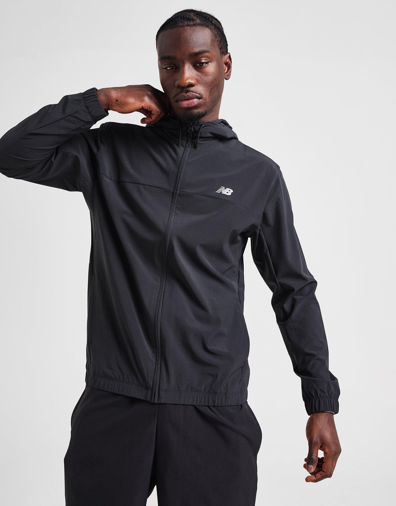 新作モデル Hoodie Woven Zip Full Balance New Black | UK Sports JD Clothing